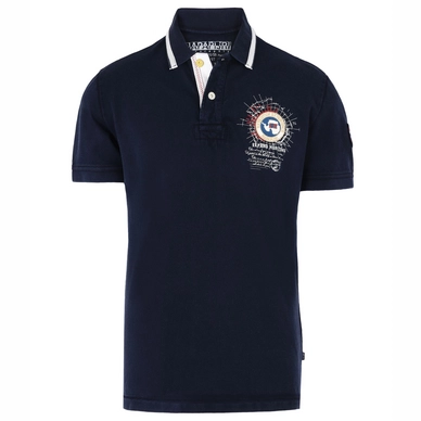 Poloshirt Napapijri Gandy Blu Marine Herren