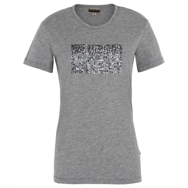 T-Shirt Napapijri Sas Med Grey Mel Damen