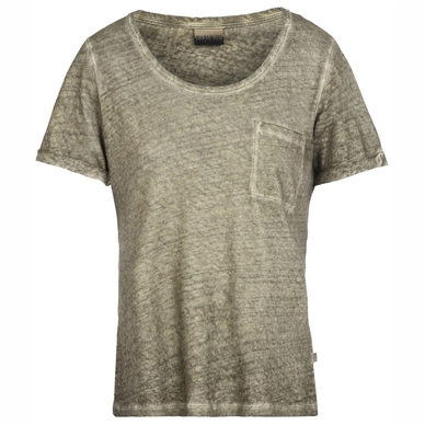 T-Shirt Napapijri Women Sylvania Khaki Brown