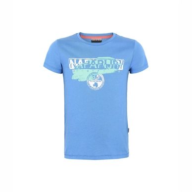 T-Shirt Napapijri Youth Shadow Light Bleu