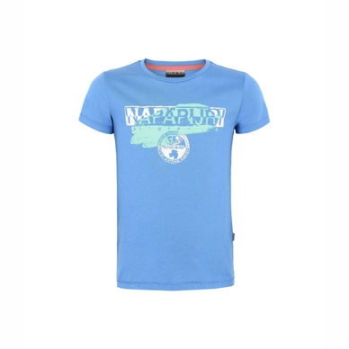 T-Shirt Napapijri Kids Shadow Light Blue