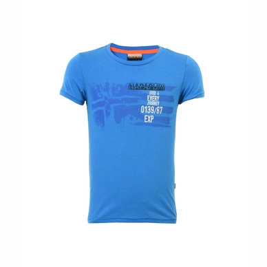 T-Shirt Napapijri Youth Stok Turquoise