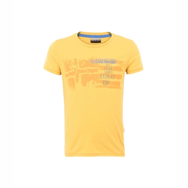 T-Shirt Napapijri Stok Gelb Kinder