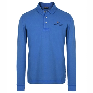 Polo Napapijri Men Elbas LS New Light Blue