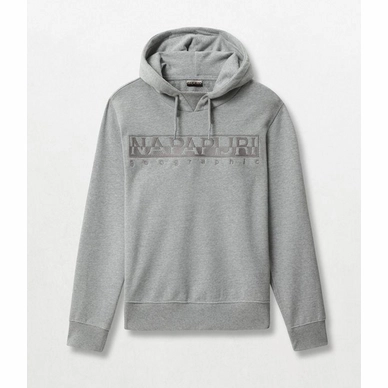 Pull Napapijri Men Berber Hoody Med Grey Mel