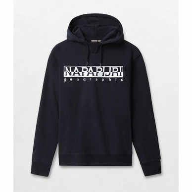 Trui Napapijri Men Berber Hoody Blue W Embro