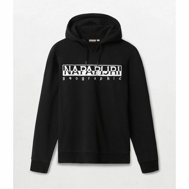 Pull Napapijri Men Berber Hoody Black W Embro