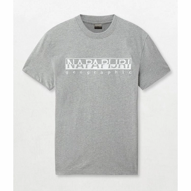 T-Shirt Napapijri Men Serber Med Grey Mel