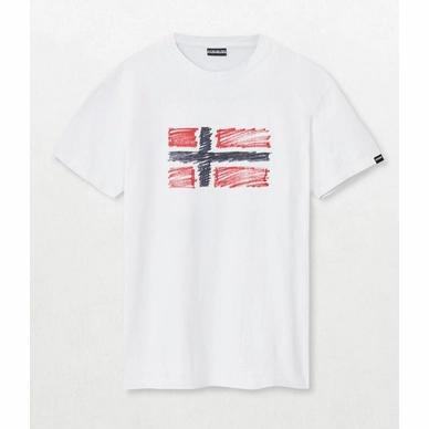 T-Shirt Napapijri Men Sibu S/S Bright White