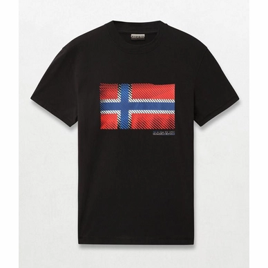 T-Shirt Napapijri Homme Sibu Black