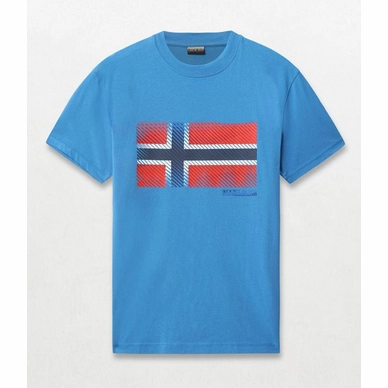 T-Shirt Napapijri Homme Sibu French Blu