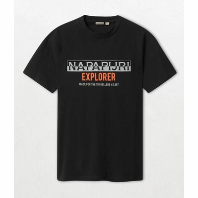 T-Shirt Napapijri Mens Soves Black