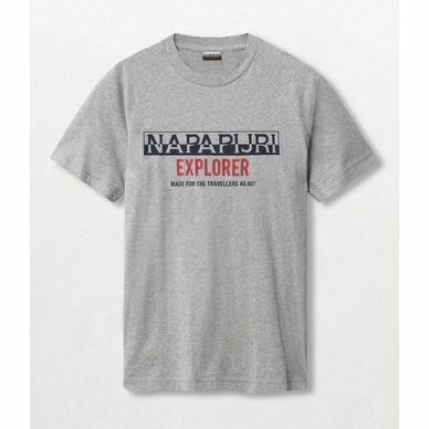 T-Shirt Napapijri Homme Soves Med Grey Mel
