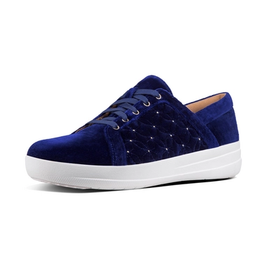 FitFlop F-Sporty II Quilted Stars Royal Blue