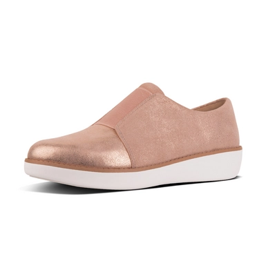 FitFlop Laceless Derby Glimmersuede Apple Blossom