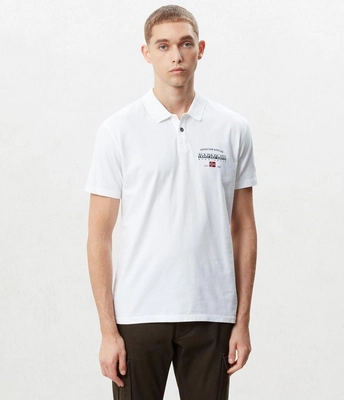 Polo Napapijri Men Eils SS Brightwhite