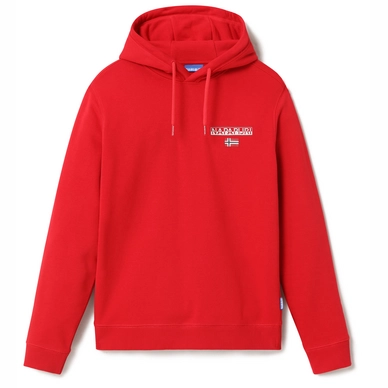 Trui Napapijri Men Ice Hood Red Tango