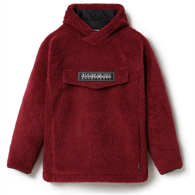 Trui Napapijri Men Patch Curly Vint Amaranth