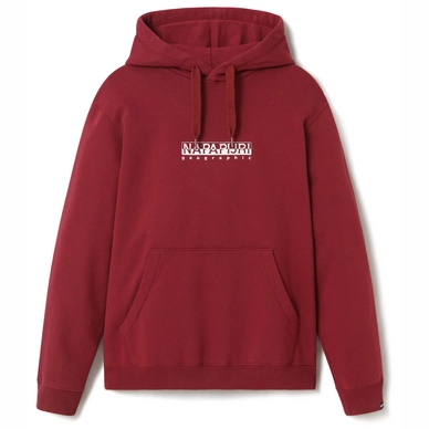 Trui Napapijri Men Box Hood Vint Amaranth