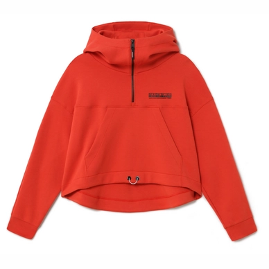 Trui Napapijri Women Oodi Half Zip Orange Clay