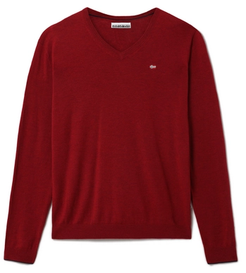 Trui Napapijri Men Damavand V-Neck 2 Vint Amaranth