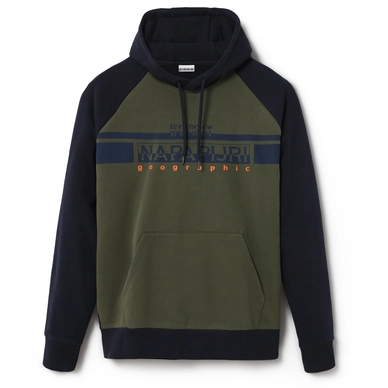 Trui Napapijri Men Brilo Hood Green Depths