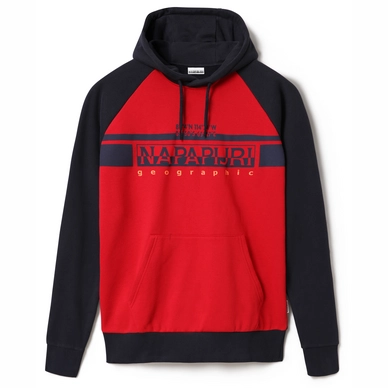 Trui Napapijri Men Brilo Hood Red Tango