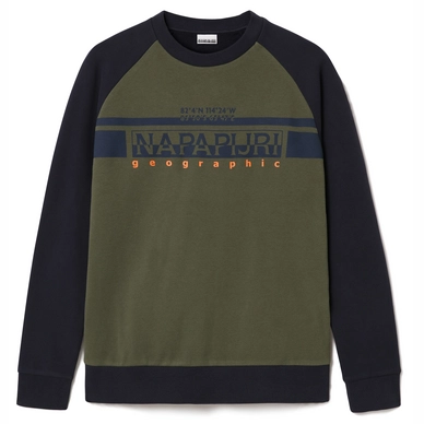 Trui Napapijri Men Brilo Crew Green Depths