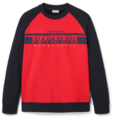 Trui Napapijri Men Brilo Crew Red Tango