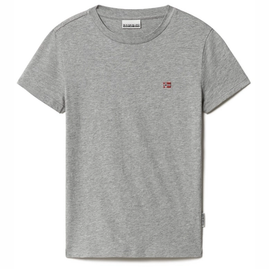 T-Shirt Napapijri Enfants Salis S/S Medium Grey Melange