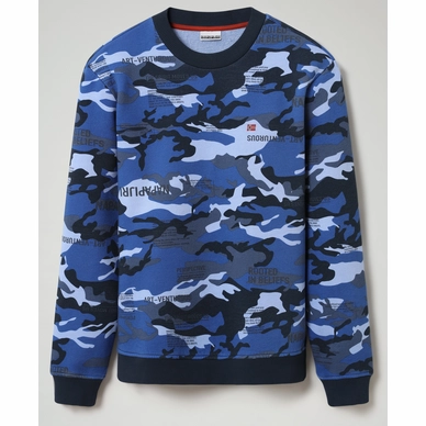 Trui Napapijri Men Biris Blue Camo