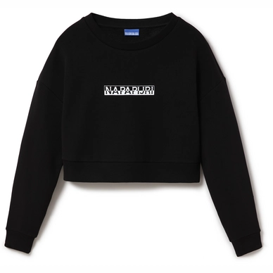 Trui Napapijri Women Box Cropped Crew Black