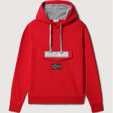 Pullover Napapijri Burgee Winter 1 Red Tango Herren