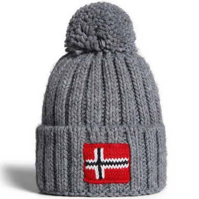 Hat Beanie Napapijri Semiury 6 Kids Medium Grey Melange (21 inch)