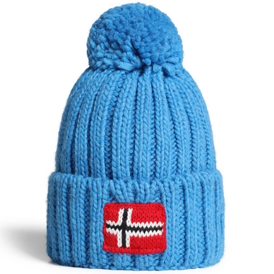 Bonnet Napapijri Semiury 6 Kids Blue Mediterran (20 inch)