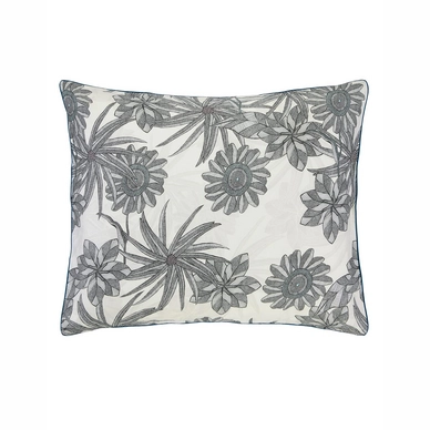 Taies d'oreiller Essenza Nya Ecru Satin de Coton (65 x 65 cm)