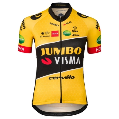 Maillot de Cyclisme AGU Women Team Jumbo-Visma Replica KM 2022