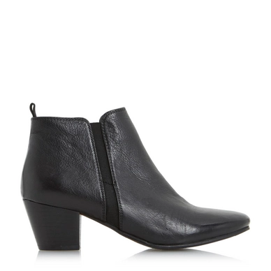 Stiefelette Dune Perdy Black Leather Mix
