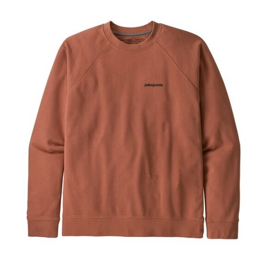 Pull Patagonia Homme P-6 Logo Organic Crew Sweatshirt Century Rose