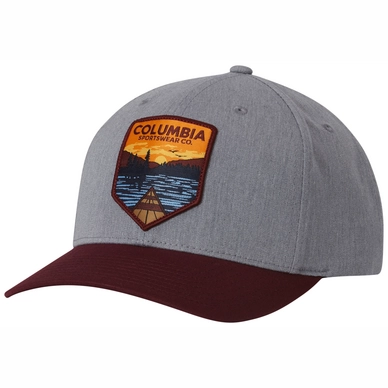 Cap Columbia Trail Essential Snap Back Hat Charcoal Columbia Peak