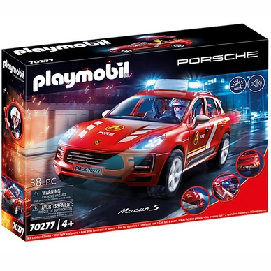 Playmobil Porsche Porsche Macan S Feuerwehr 70277