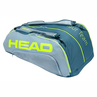 Tennistasche HEAD Tour Team Extreme 12R Monstercombi Grey Neon Yellow 2020