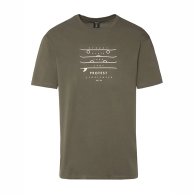T-Shirt Protest Men Curly SS Thyme
