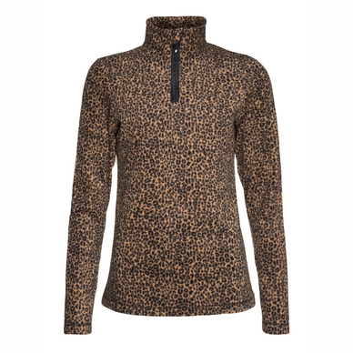 Skipully Protest Women Fuzzy 20 1/4 Zip Tortilla