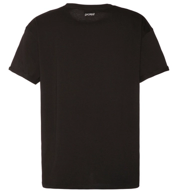 T-Shirt Protest Women Polly True Black