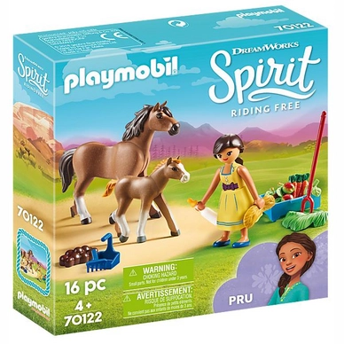 Playmobil Spirit Pru with Horse and Foal 70122