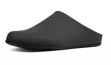 FitFlop Men Shove Mule Leather All Black