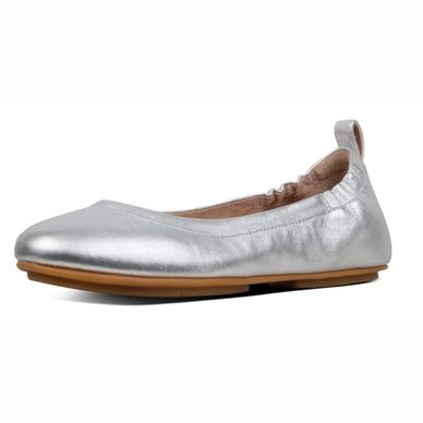 FitFlop Women Allegro Leather Silver