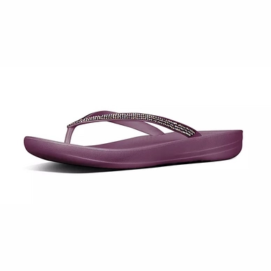 FitFlop Women Iqushion Sparkle TPU Beetroot