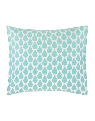 Taies d'oreiller Esprit Rainns Green Satin de Coton (50 x 75 cm)